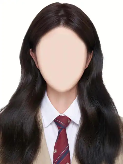 韩系证件照100多套模版换装换脸换底色