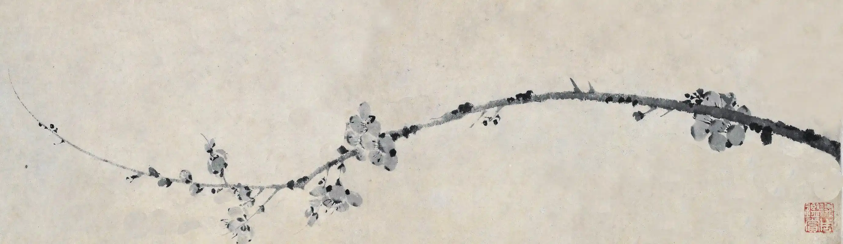 王冕《墨梅图》,只留清气满乾坤