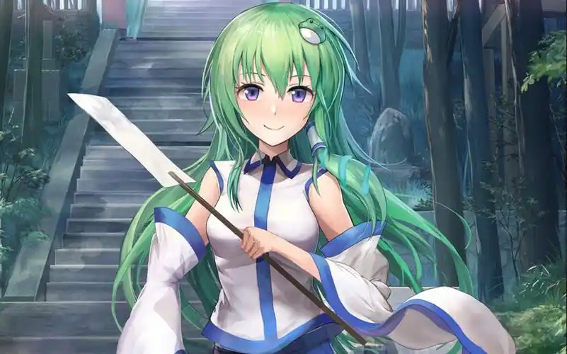 《东方project》动态壁纸——东风谷早苗