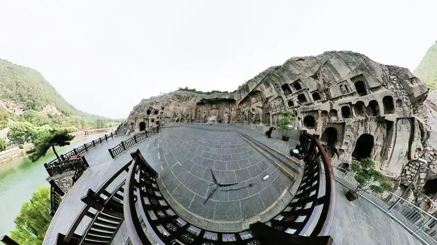 360anywhere专业级全景相机 助力5g vr直播赏龙门石窟,畅游世界文化