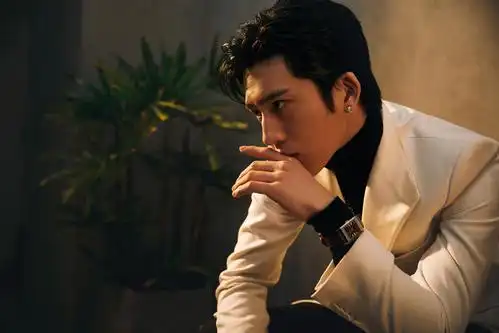 井柏然时尚帅气写真