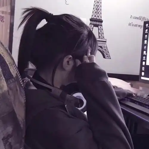 闺蜜头像,微微的丧,是闺蜜就一起丧,我陪你