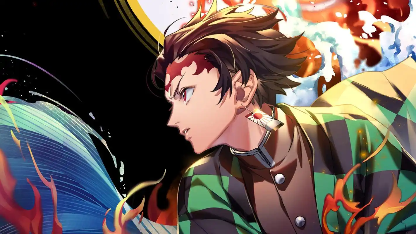 动漫鬼灭之刃高清桌面壁纸高清大图预览1920x1080_卡通动漫下载_美桌