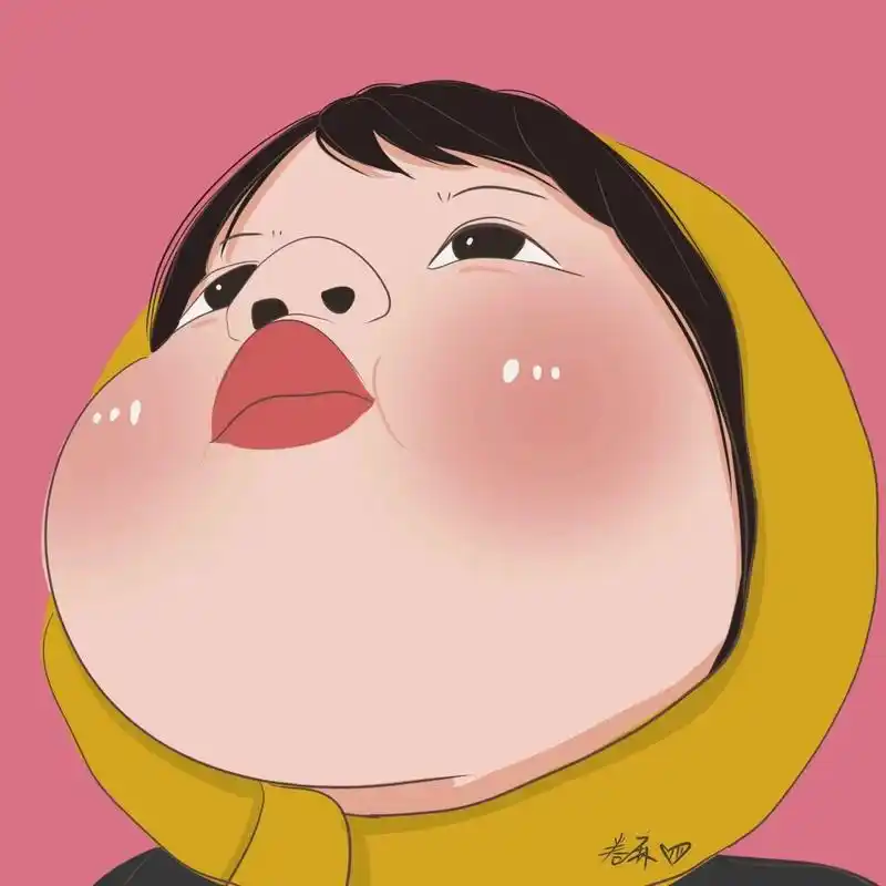 大胖娃娃头像分享,脸大怎么啦,我又不减肥