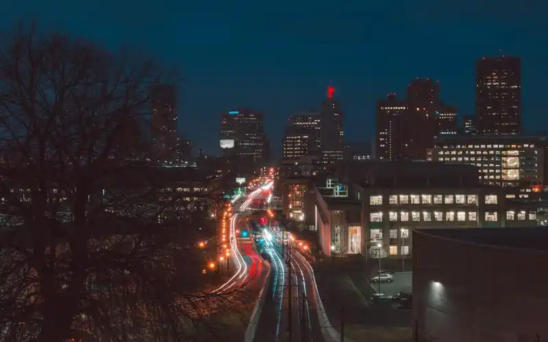 城市唯美夜景图片桌面壁纸