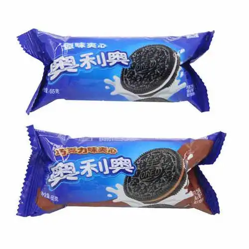 【10包包邮】卡夫亿滋 奥利奥 巧克力味夹心饼干65g