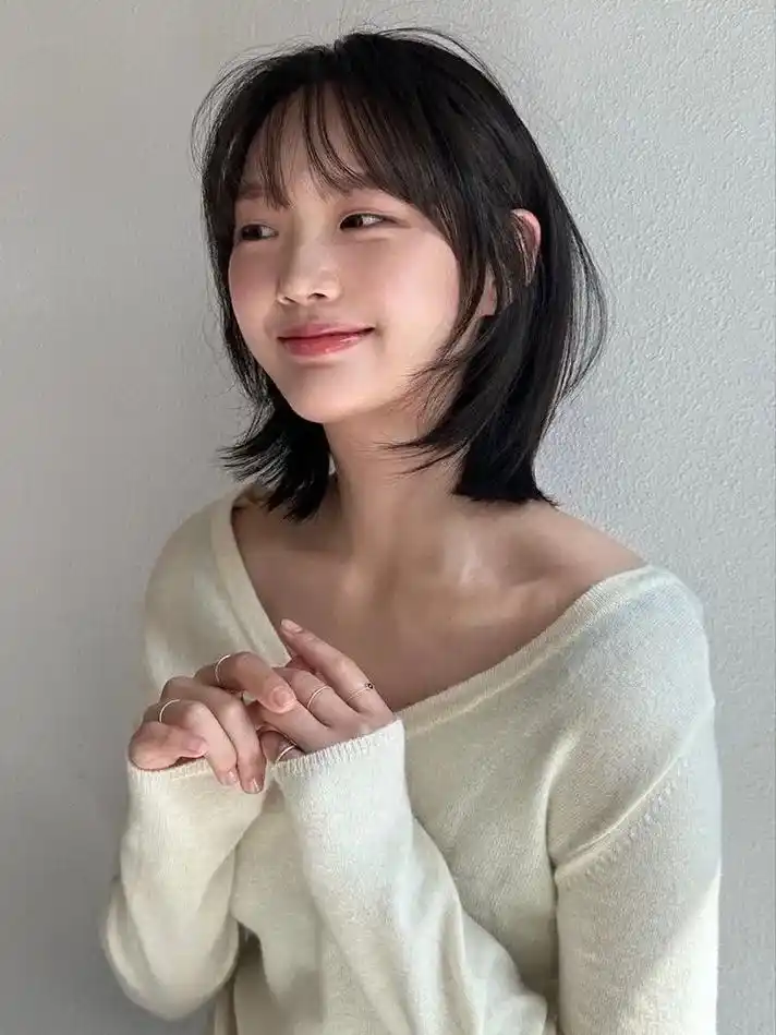 高级感层次齐肩发787878.