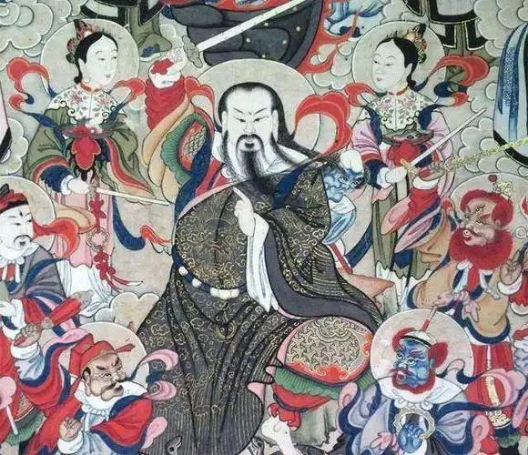 (真武大帝画像)