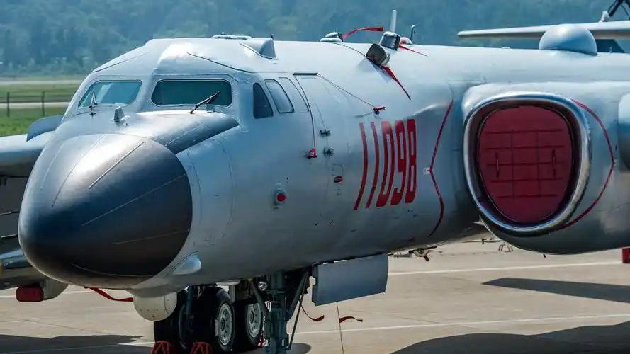 轰6k轰炸机中国空军资料图