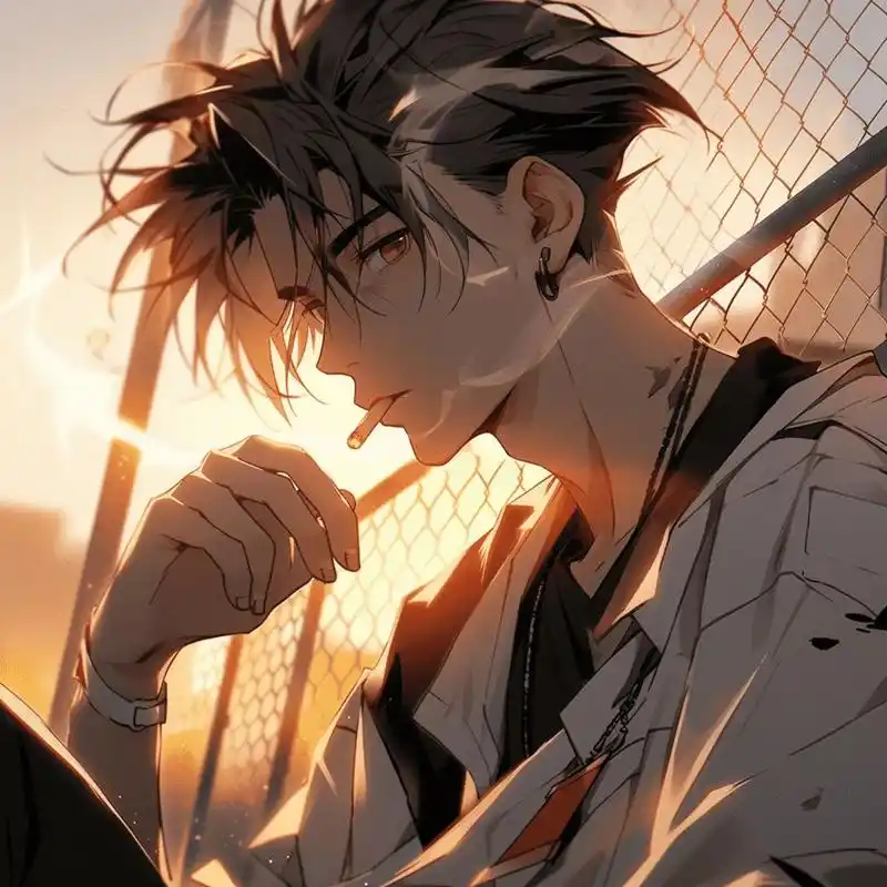 痞帅痞帅的动漫男头丨首发