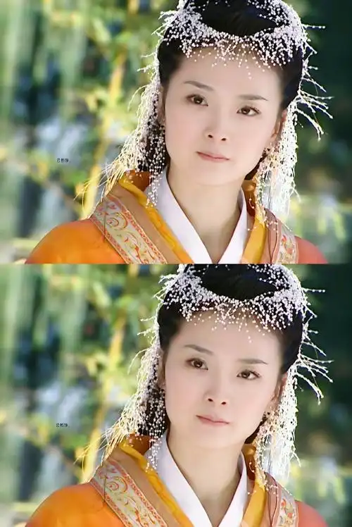 聊斋之花姑子##王艳##钟素秋##古装女神##童年女神