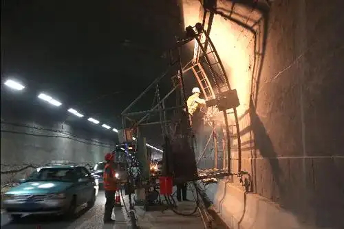 大连老白云隧道建后30年首次彻底加固