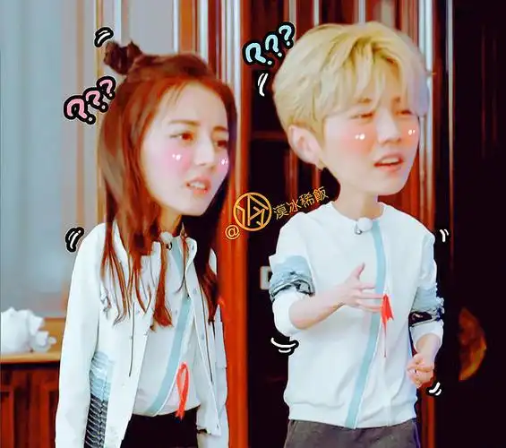 鹿晗迪丽热巴鹿迪陆地夫妇