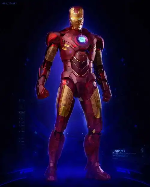 《钢铁侠2》钢铁侠mark 4 (全息影像版) 1:6比例珍藏人偶实物图实物图