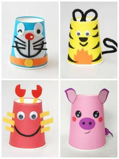 香洲街道光明小学"停课不停学"美术篇——手工制作《环保爱心小动物》