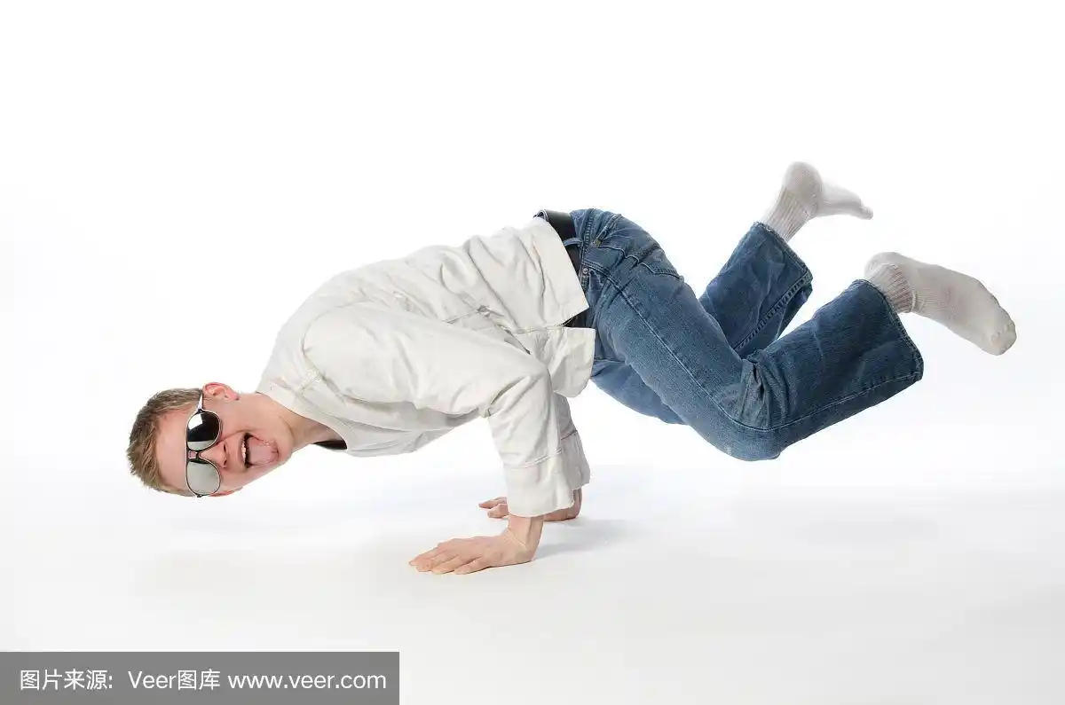 霹雳舞,舌头,水平画幅,注视镜头,人的嘴