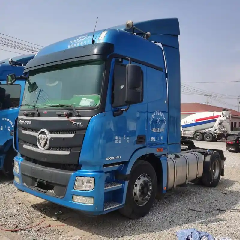 二手牵引车欧曼单驱,430马力国五