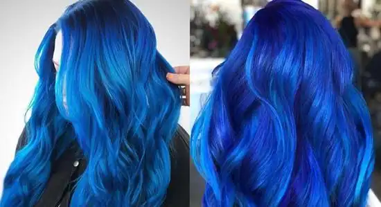 发色|头发|蓝色_新浪新闻