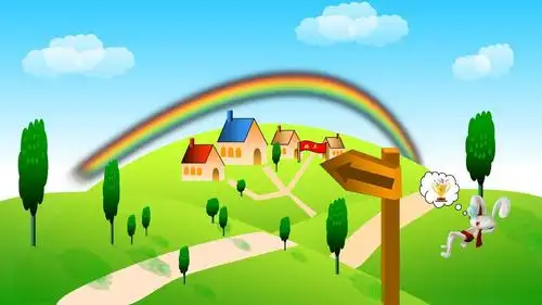 ppt动画效果之《龟兔赛跑》动画片(演示)