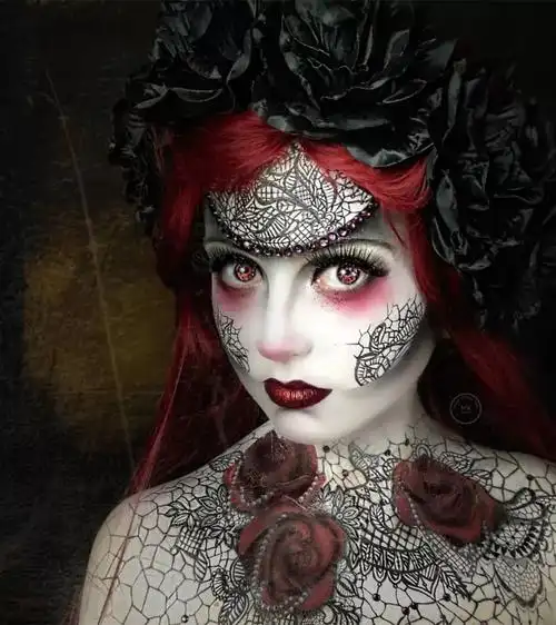 赏析|salla f-b的迷幻夸张创意妆