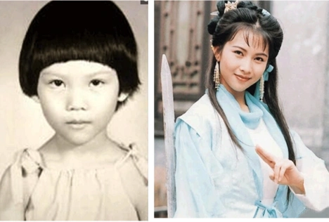 蔡少芬杨紫绝对是"女大十八变"的代表,90后的小童星,颜值与演技集一身