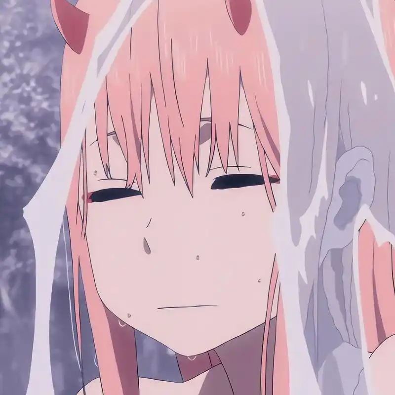 「第146期」动漫女头:darling in the franxx 02无水印女生头像