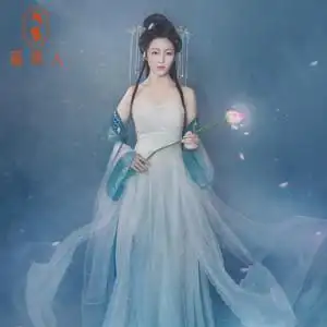 唐服装古代女中国风仙女