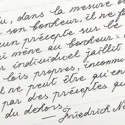 字帖亭轩阿婵手写法语语体漂亮女生外语钢笔练字帖