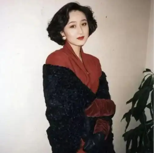 先随意上两张年轻时的照片感受一下:而更多人认识利智,纯粹是因为她的