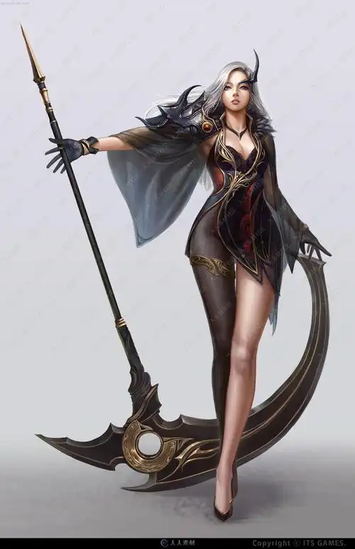 日韩风画师taekwon kim(a-rang)cg作品原画插画