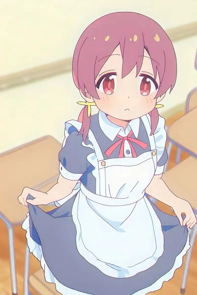 好可爱的圆圆脸,可以捏一下嘛 #别当欧尼酱了