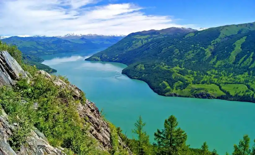 中国最美的100个地方,你去过几个?(五)_喀纳斯湖_湖水_冰川