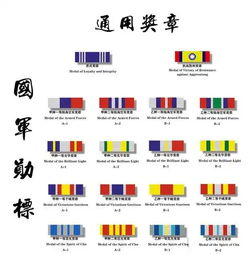 逐集分析剧中国民党主要将领军衔等级及资历章