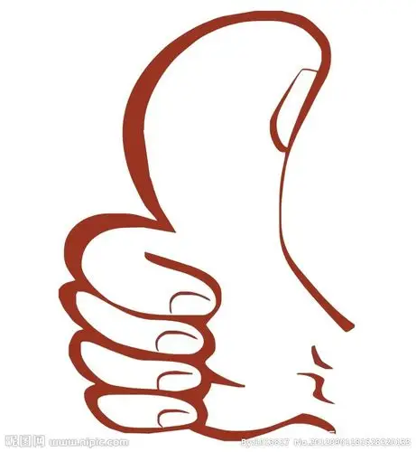 大拇指矢量图__其他_广告设计_矢量图库_昵图网nipic.com