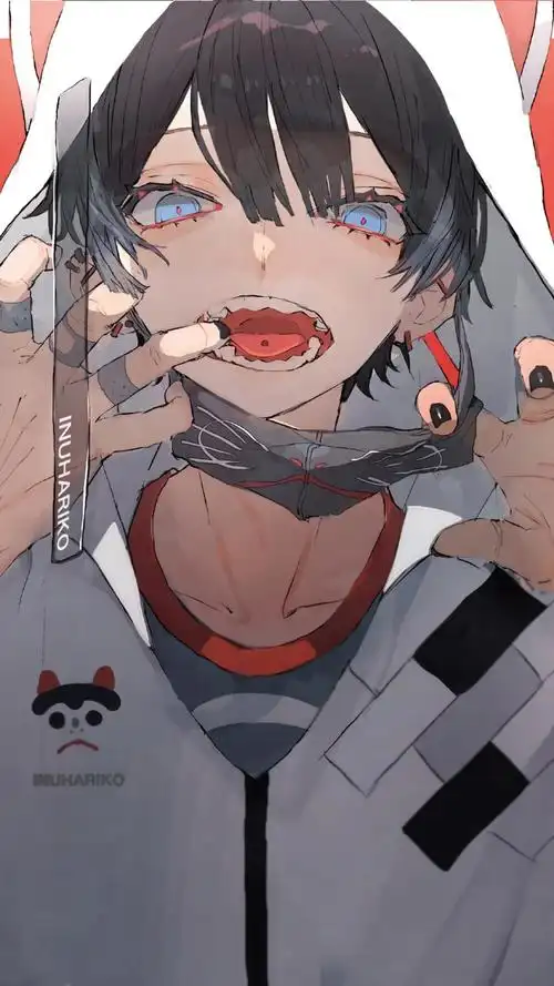 [cp]72 ·个性独特の邪气少年 #二次元##插画##壁纸# 676767