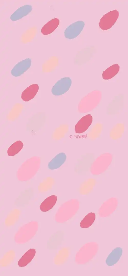 茶可爱壁纸|粉色壁纸|手机壁纸|可爱卡通壁纸|少女心壁纸 |蜜桃色背景