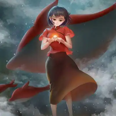 大鱼海棠_卡通动漫头像_我要个性网