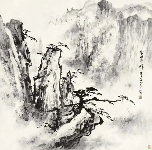 董寿平拍卖超过300万的作品都有哪些?-名人字画网