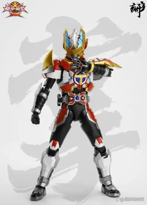铠甲勇士战神刑天可动手办官图公开 额外附带刑天铠甲的替换手臂