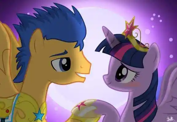 《小马宝莉》这是紫悦和阿绅生的女儿吗?名叫"隙星"的小天马!