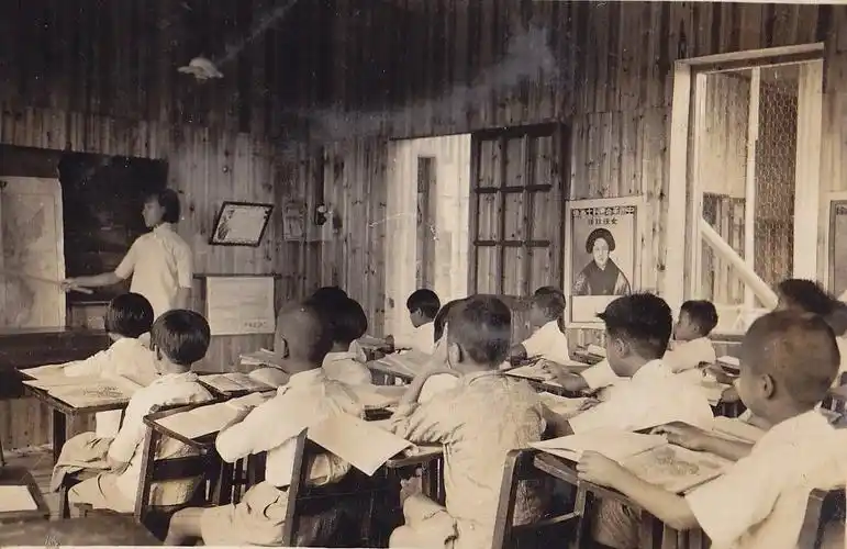 老照片:八十五年前的中山大学实验小学