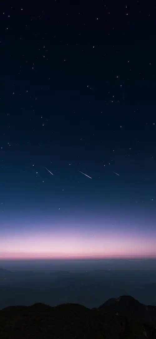 分享分享一张高清的星空图呀!治愈心灵!