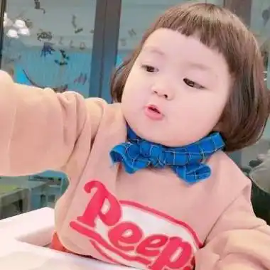 萌娃女生可爱嘟嘴头像 2021最新女生嘟嘴可爱嘟嘴头像