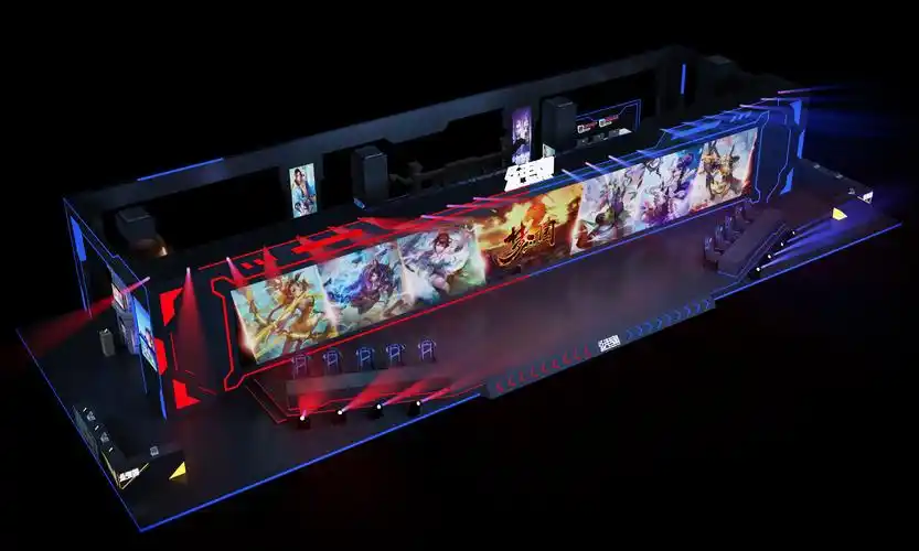 游戏世界穿越到三次元2019国际动漫节电魂展台首曝光