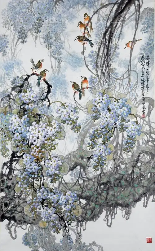 【引用】现代著名画家方凤富作品欣赏-1