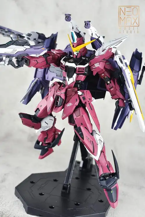 密码2887!高达模型作品【万代mg正义高达 财喵喵gk改件】 - 普象网