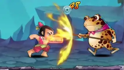 新葫芦娃 葫芦兄弟大娃勇往直前 击败敌人