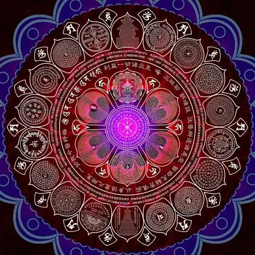 mandala|这是我见过最好看的曼陀罗咒轮合集,太惊艳了!