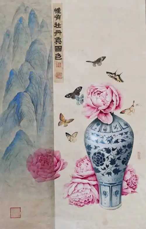 当代实力派工笔画家王霜琴作品精选