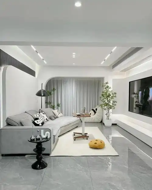 湖北夫妇136㎡婚房仅凭电视墙就圈粉无数网友住不起的样子